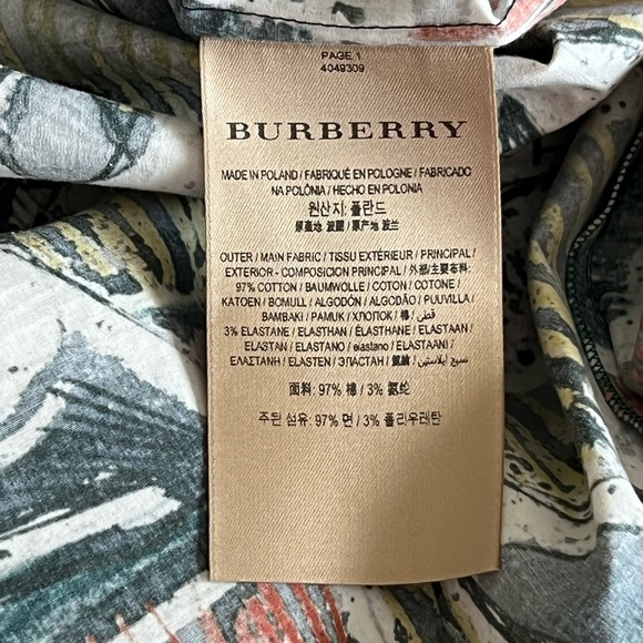Burberry Printed Mini Dress - Picture 8 of 14